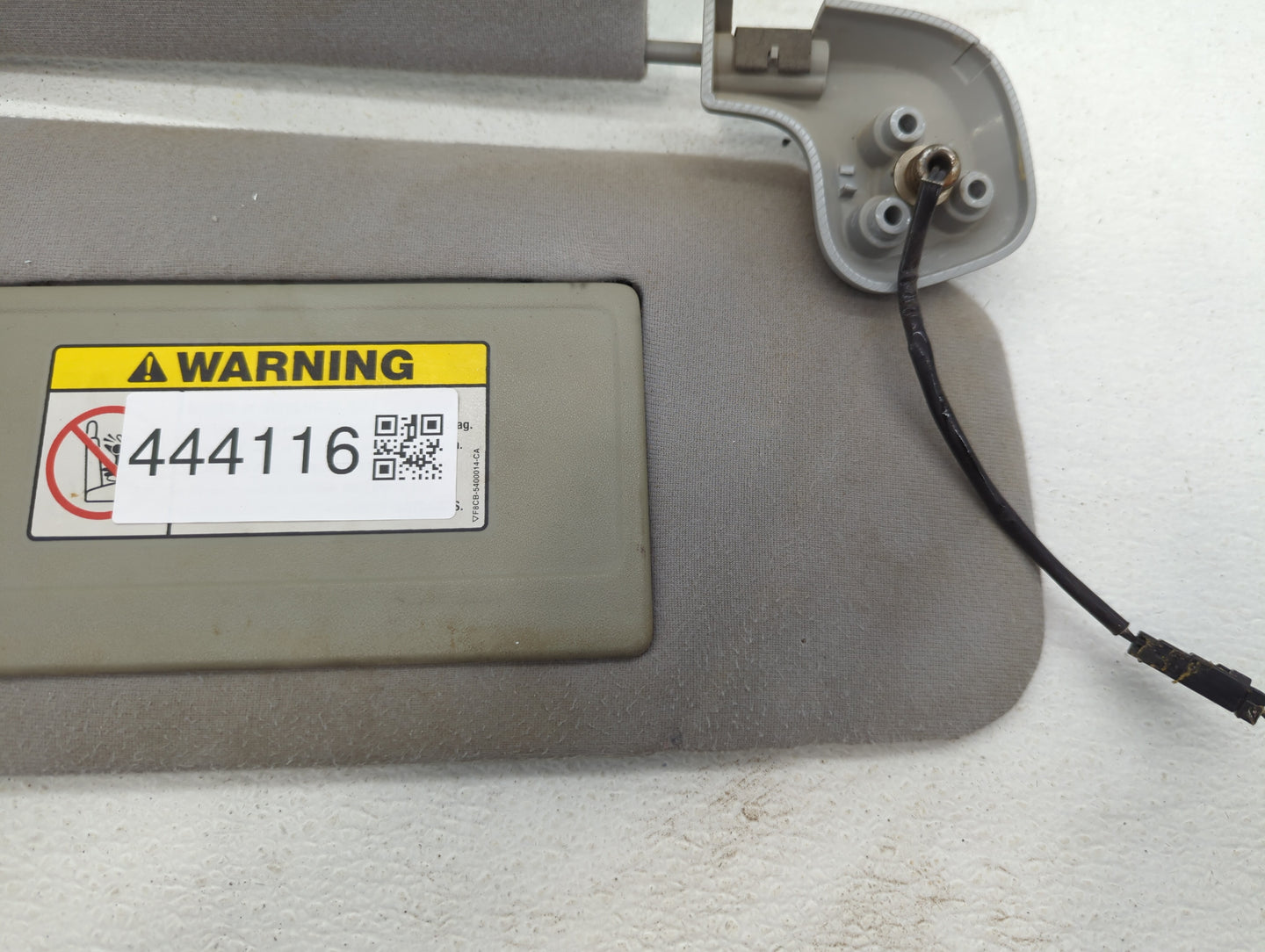 2003-2005 Ford Expedition Sun Visor Shade Replacement Passenger Right Mirror Fits Fits 2003 2004 2005 OEM Used Auto Parts - 