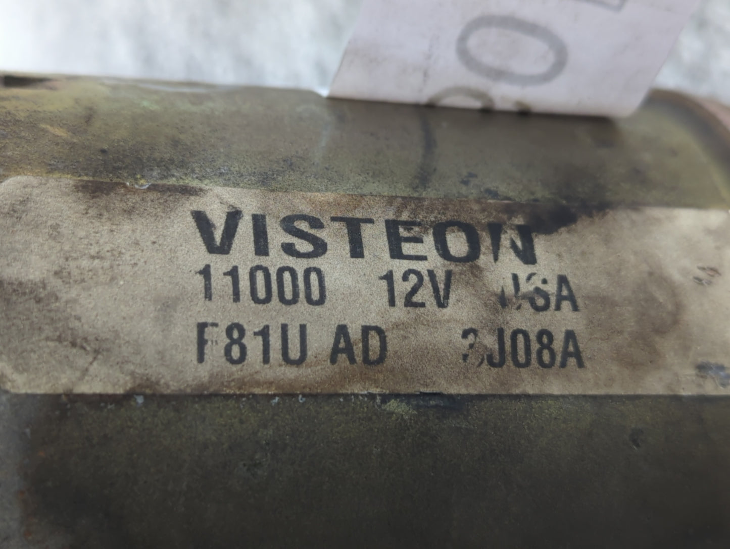 1999-2012 Ford Expedition Car Starter Motor Solenoid OEM P/N:F81U AD 3J08A 11000 12V Fits OEM Used Auto Parts - Oemusedautop