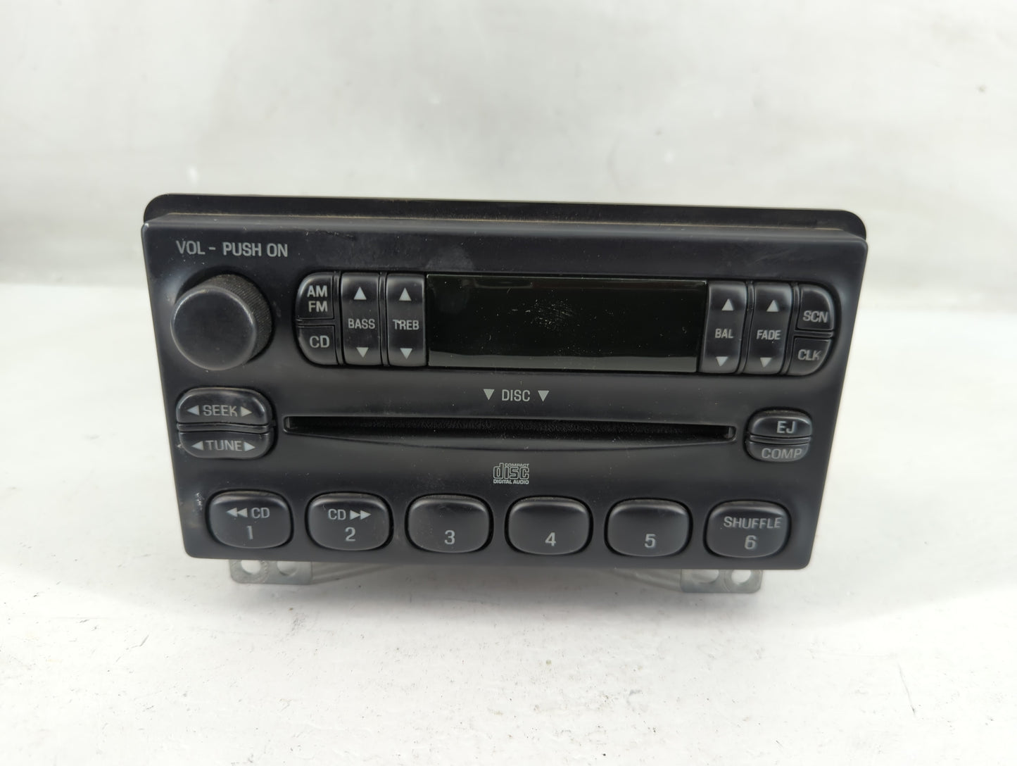 2004 Ford Explorer Radio AM FM Cd Player Receiver Replacement P/N:YL2F-188888-BA Fits OEM Used Auto Parts - Oemusedautoparts