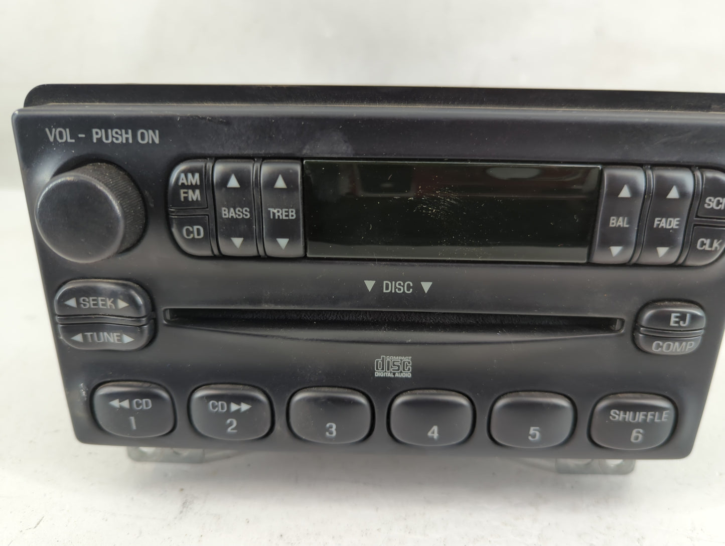 2004 Ford Explorer Radio AM FM Cd Player Receiver Replacement P/N:YL2F-188888-BA Fits OEM Used Auto Parts - Oemusedautoparts