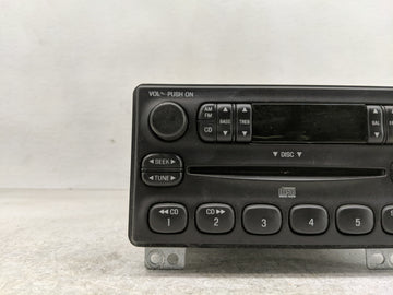 2004-2005 Ford Explorer Radio AM FM Cd Player Receiver Replacement P/N:4L2T-18C815-EA Fits Fits 2001 2002 2003 2004 2005 OEM Used Auto Parts