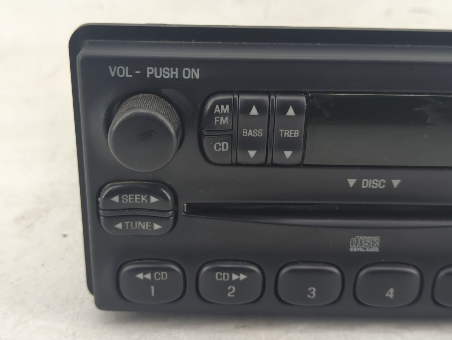 2004-2005 Ford Explorer Radio AM FM Cd Player Receiver Replacement P/N:4L2T-18C815-EA Fits Fits 2001 2002 2003 2004 2005 OEM