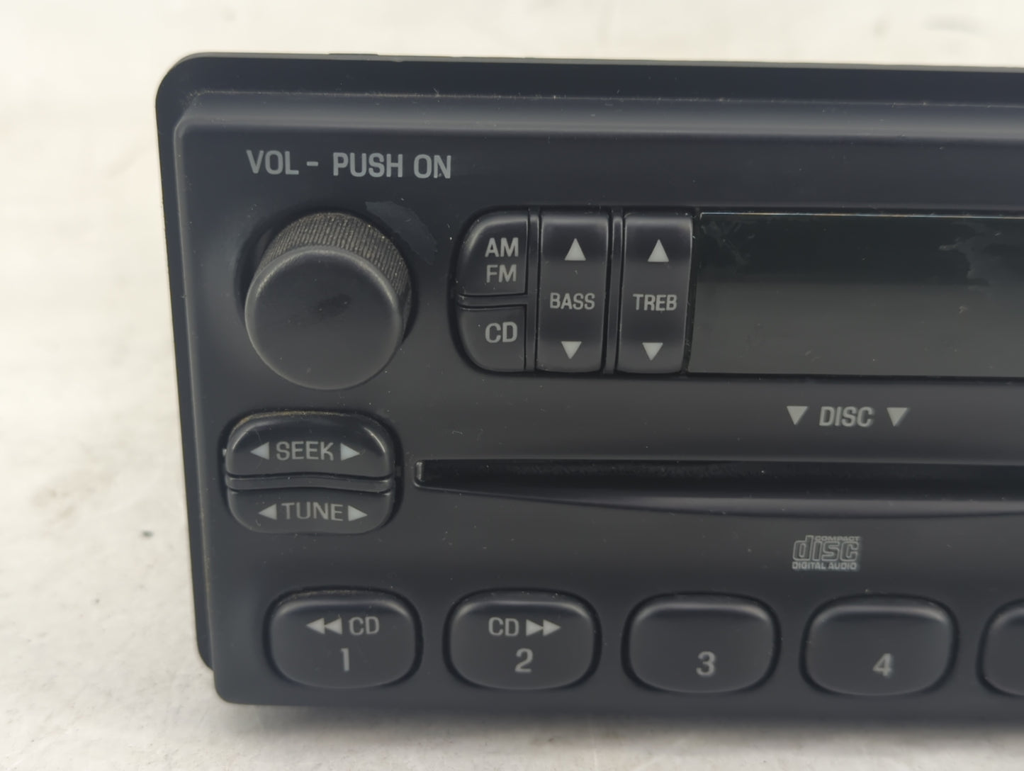 2004-2005 Ford Explorer Radio AM FM Cd Player Receiver Replacement P/N:4L2T-18C815-EA Fits Fits 2001 2002 2003 2004 2005 OEM