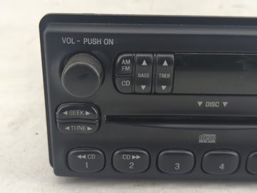 2004-2005 Ford Explorer Radio AM FM Cd Player Receiver Replacement P/N:4L2T-18C815-EA Fits Fits 2001 2002 2003 2004 2005 OEM Used Auto Parts