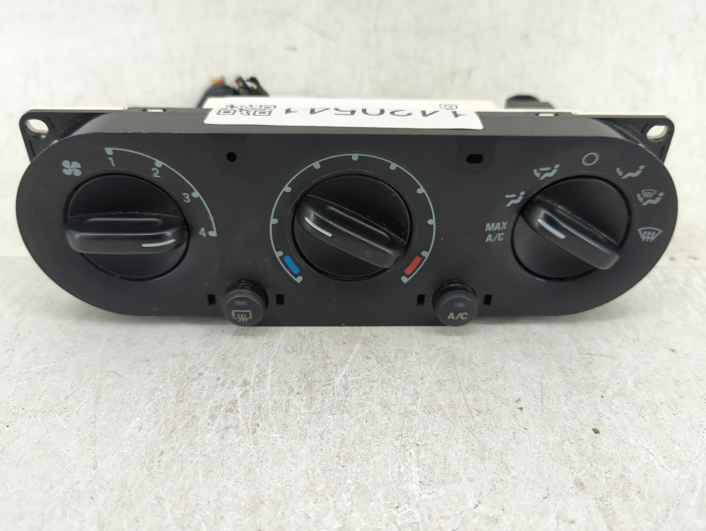 2002-2006 Ford Explorer Climate Control Module Temperature AC/Heater Replacement Fits Fits 2002 2003 2004 2005 2006 OEM Used