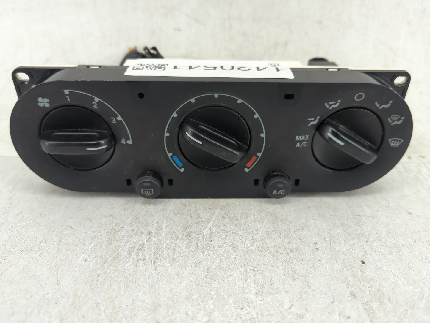 2002-2006 Ford Explorer Climate Control Module Temperature AC/Heater Replacement Fits Fits 2002 2003 2004 2005 2006 OEM Used