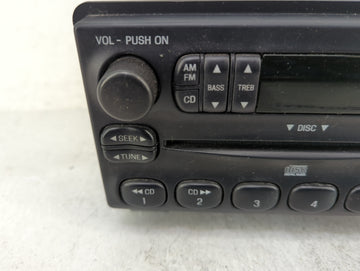 2004-2005 Ford Explorer Radio AM FM Cd Player Receiver Replacement P/N:4L2T-18C815-EA JT114069 Fits Fits 2001 2002 2003 2004