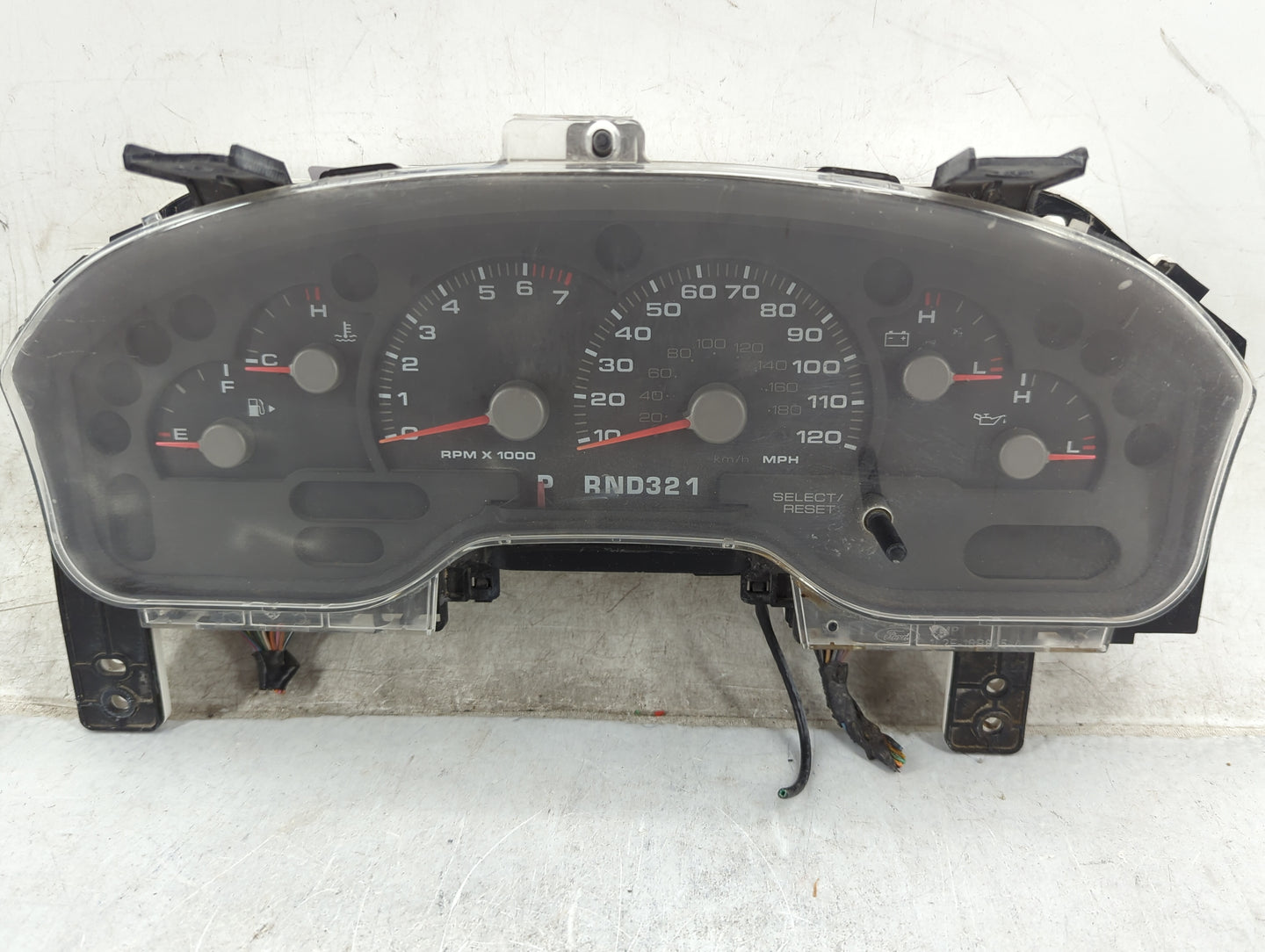 2002 Ford Explorer Instrument Cluster Speedometer Gauges P/N:1L2F10A855AD Miles: Fits OEM Used Auto Parts - Oemusedautoparts