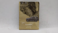 2004 Ford Explorer Owners Manual Book Guide OEM Used Auto Parts - Oemusedautoparts1.com