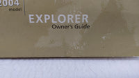 2004 Ford Explorer Owners Manual Book Guide OEM Used Auto Parts - Oemusedautoparts1.com