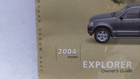 2004 Ford Explorer Owners Manual Book Guide OEM Used Auto Parts - Oemusedautoparts1.com