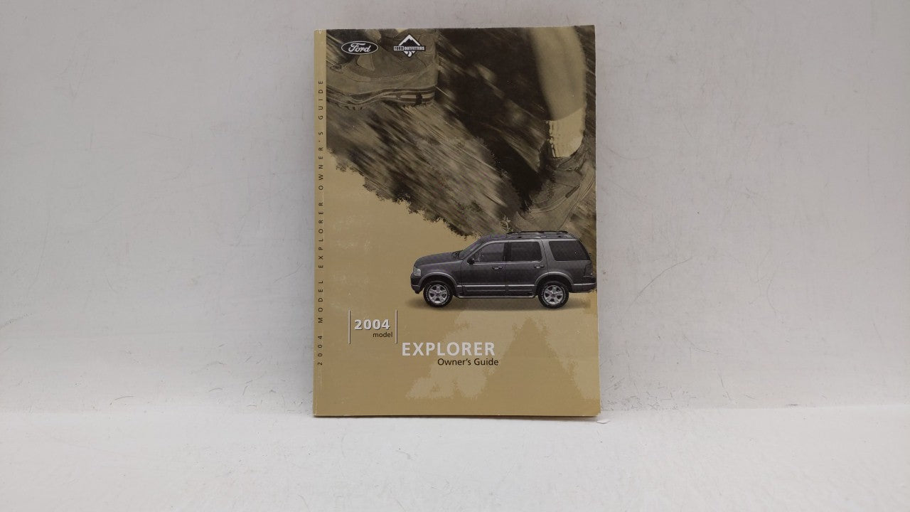 2004 Ford Explorer Owners Manual Book Guide OEM Used Auto Parts - Oemusedautoparts1.com