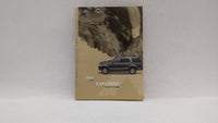 2004 Ford Explorer Owners Manual Book Guide OEM Used Auto Parts - Oemusedautoparts1.com