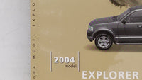 2004 Ford Explorer Owners Manual Book Guide OEM Used Auto Parts - Oemusedautoparts1.com
