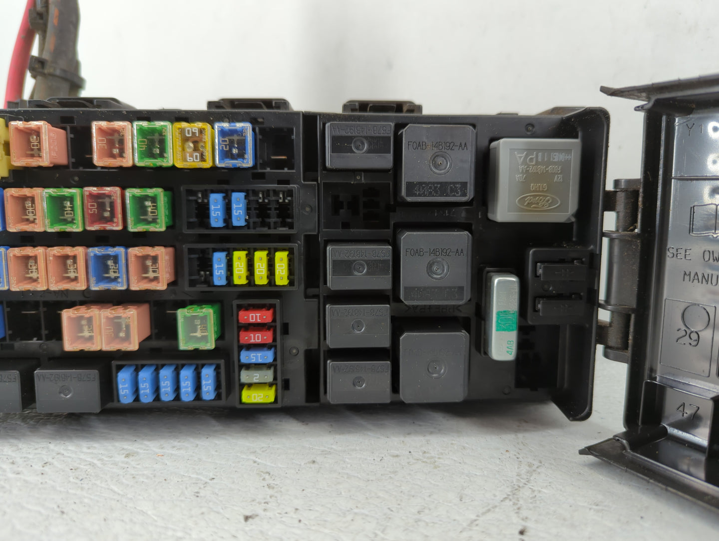 2002-2010 Ford Explorer Fusebox Fuse Box Panel Relay Module P/N:4L2T-14398-GG Fits OEM Used Auto Parts - Oemusedautoparts1.c