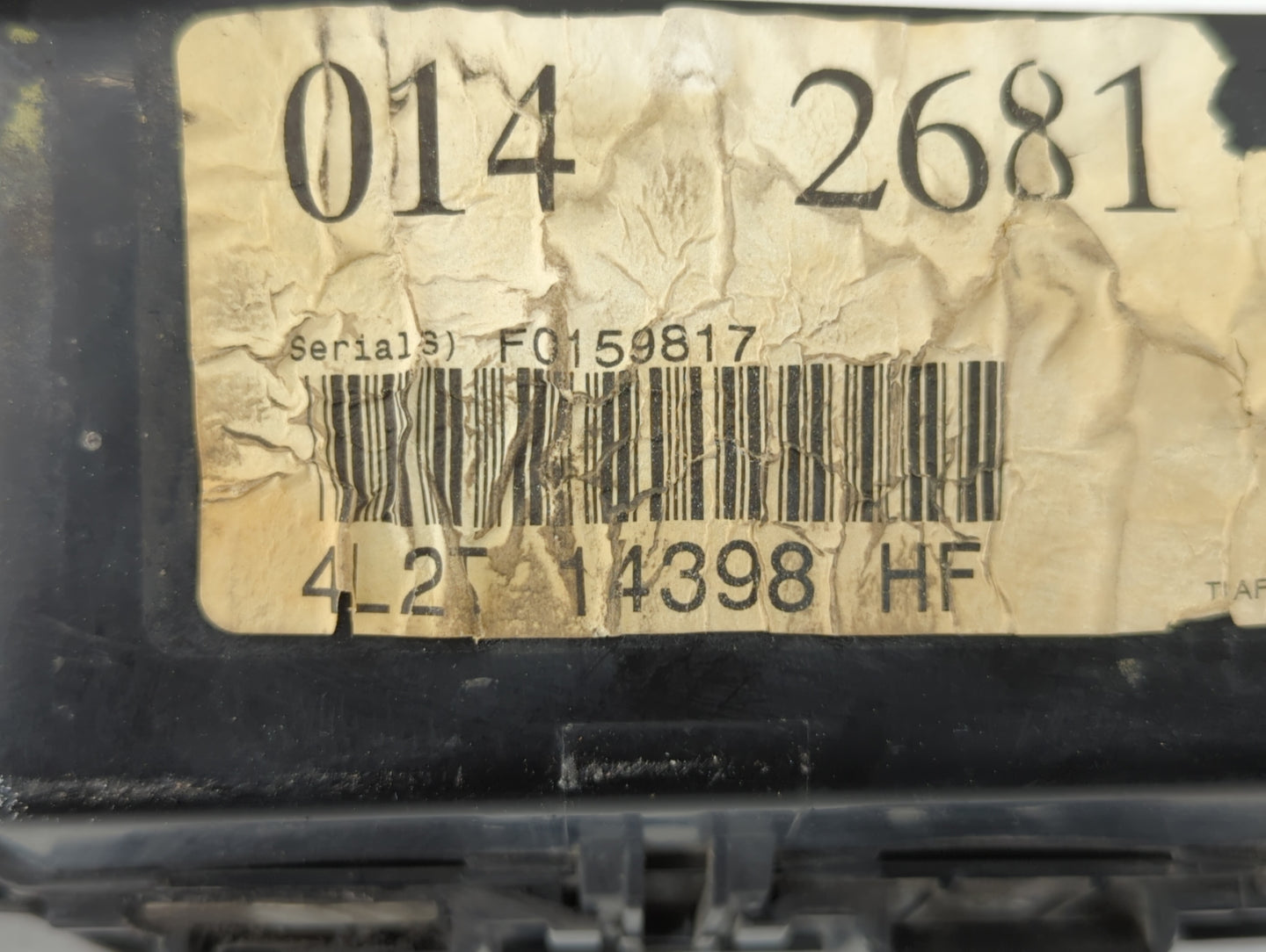 2002-2010 Ford Explorer Fusebox Fuse Box Panel Relay Module P/N:4L2T-14398-HF Fits OEM Used Auto Parts - Oemusedautoparts1.c