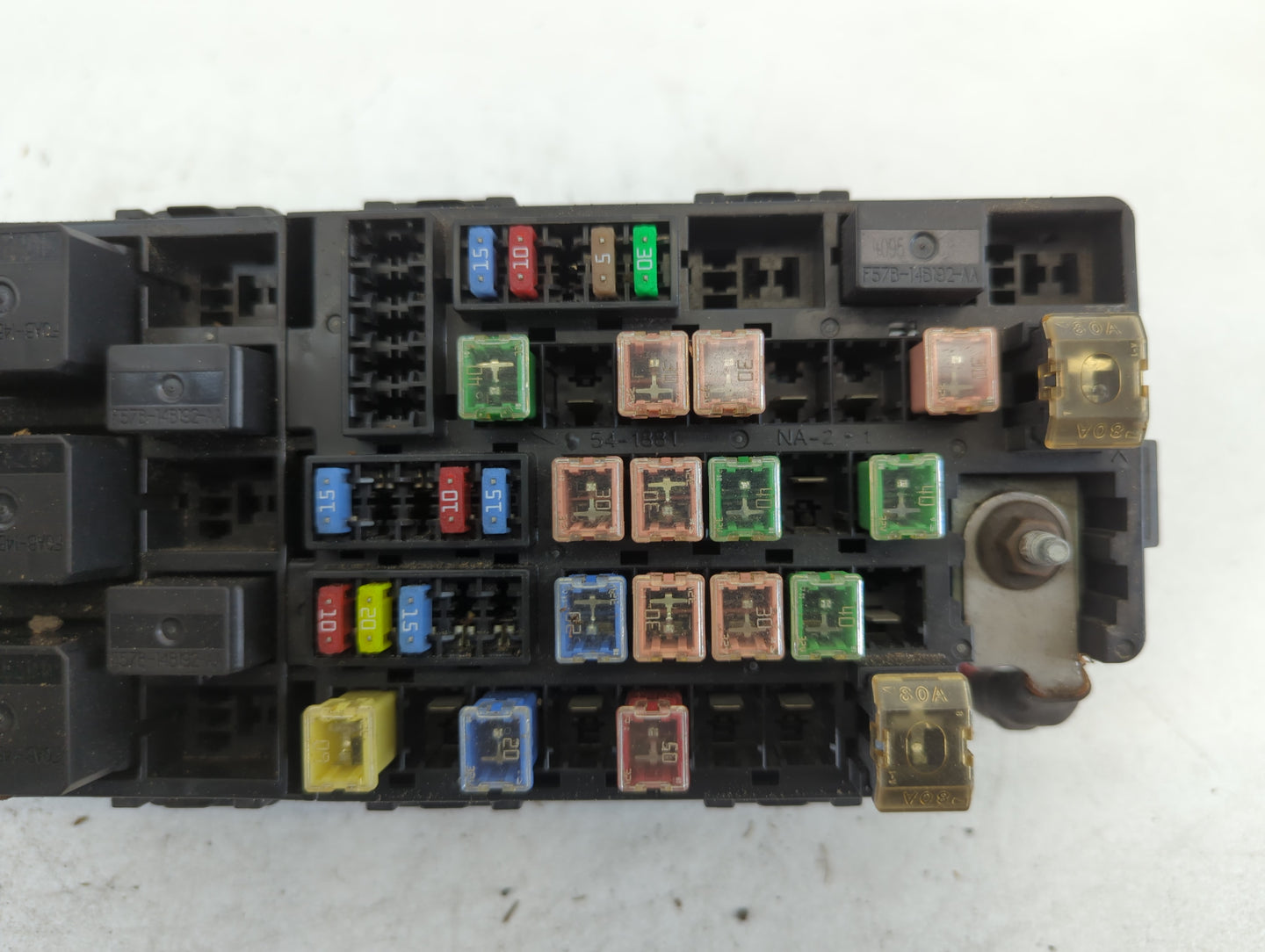 2001-2005 Ford Explorer Fusebox Fuse Box Panel Relay Module P/N:7154-4514 Fits Fits 2001 2002 2003 2004 2005 OEM Used Auto P