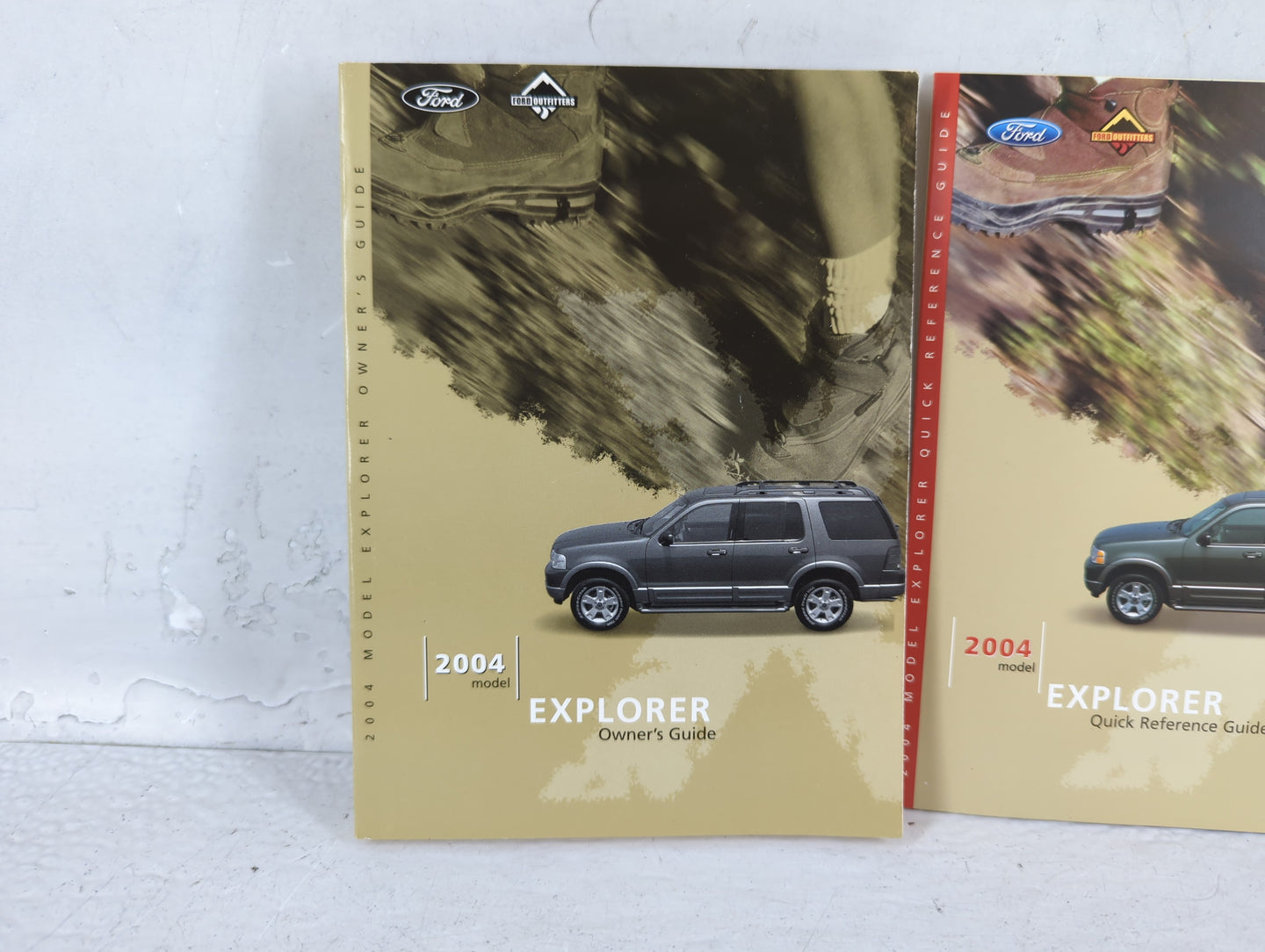 2004 Ford Explorer Owners Manual Book Guide P/N:4L2J-19A321-AC OEM Used Auto Parts - Oemusedautoparts1.com