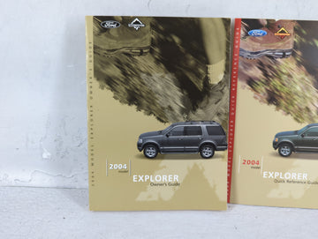 2004 Ford Explorer Owners Manual Book Guide P/N:4L2J-19A321-AC OEM Used Auto Parts
