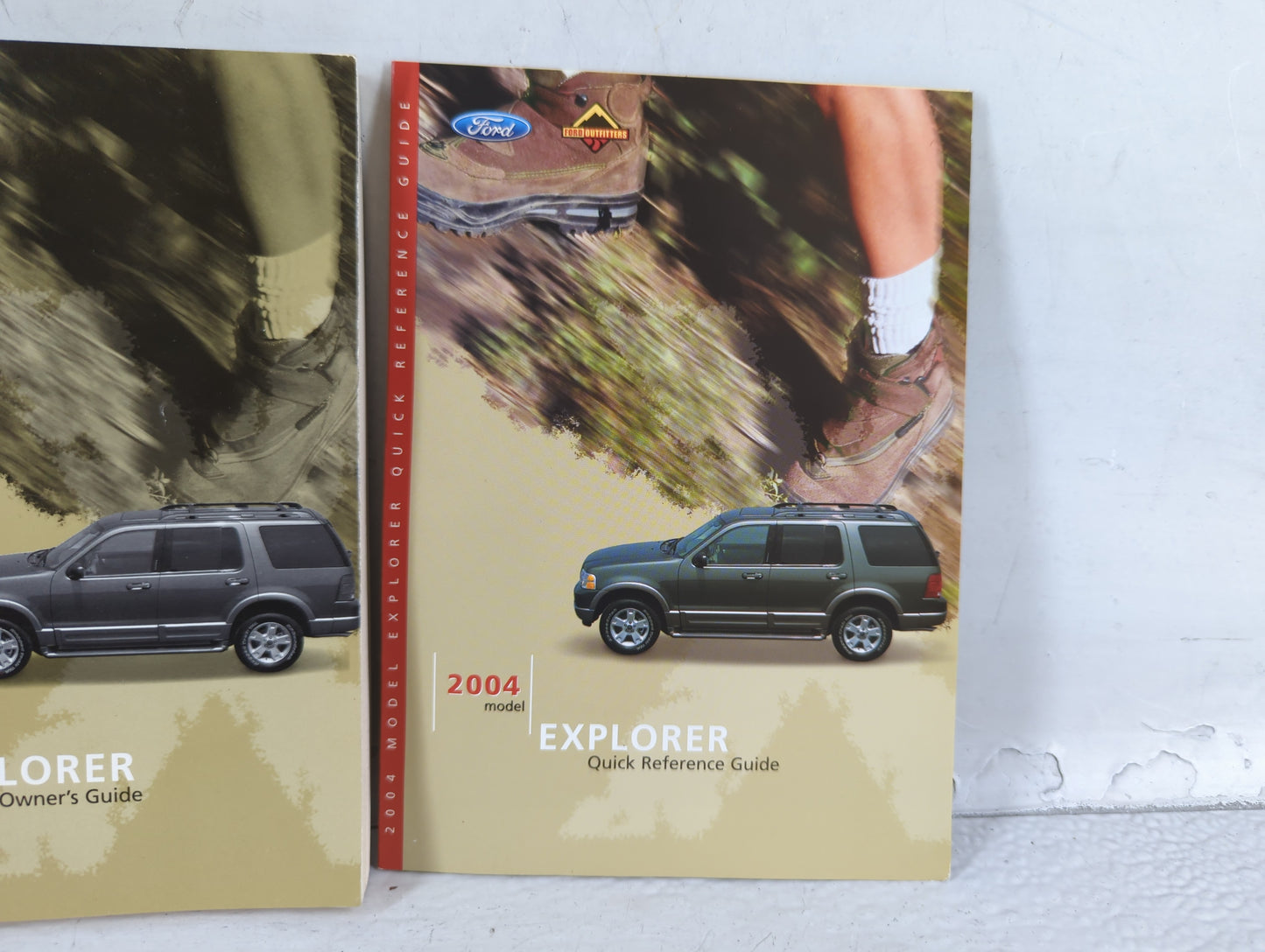 2004 Ford Explorer Owners Manual Book Guide P/N:4L2J-19A321-AC OEM Used Auto Parts - Oemusedautoparts1.com