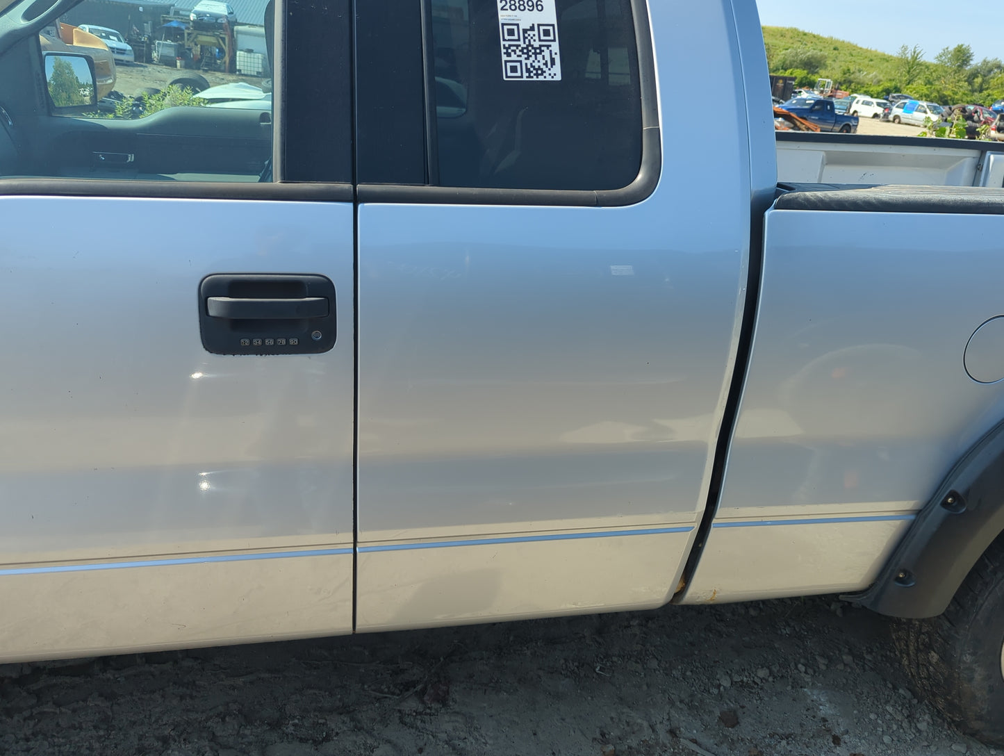2004-2008 Ford F-150 Driver Rear Door Oem - Oemusedautoparts1.com
