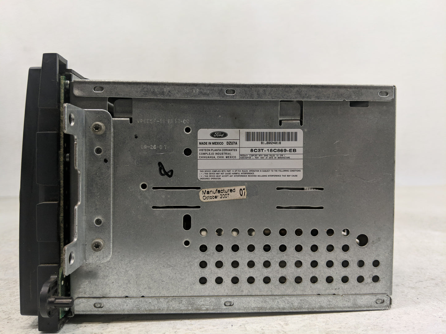 2004 Ford F-150 Radio AM FM Cd Player Receiver Replacement P/N:8C3T-18C869-EB Fits OEM Used Auto Parts - Oemusedautoparts1.c