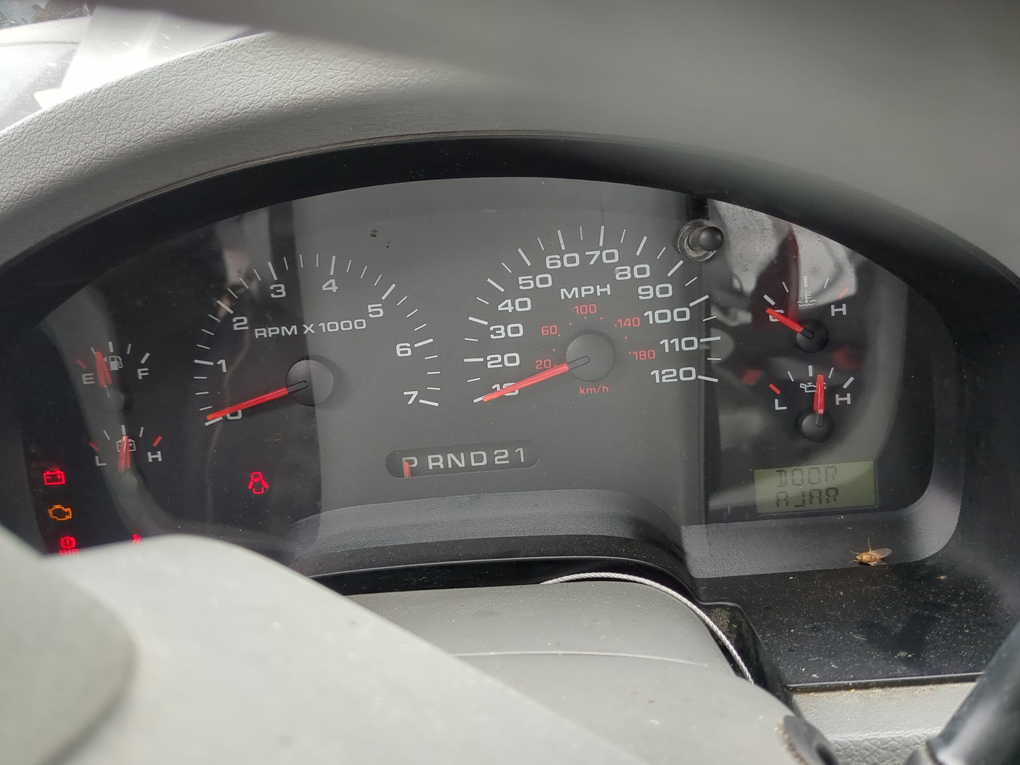2004 Ford F-150 Instrument Cluster Speedometer Gauges Fits OEM Used Auto Parts - Oemusedautoparts1.com