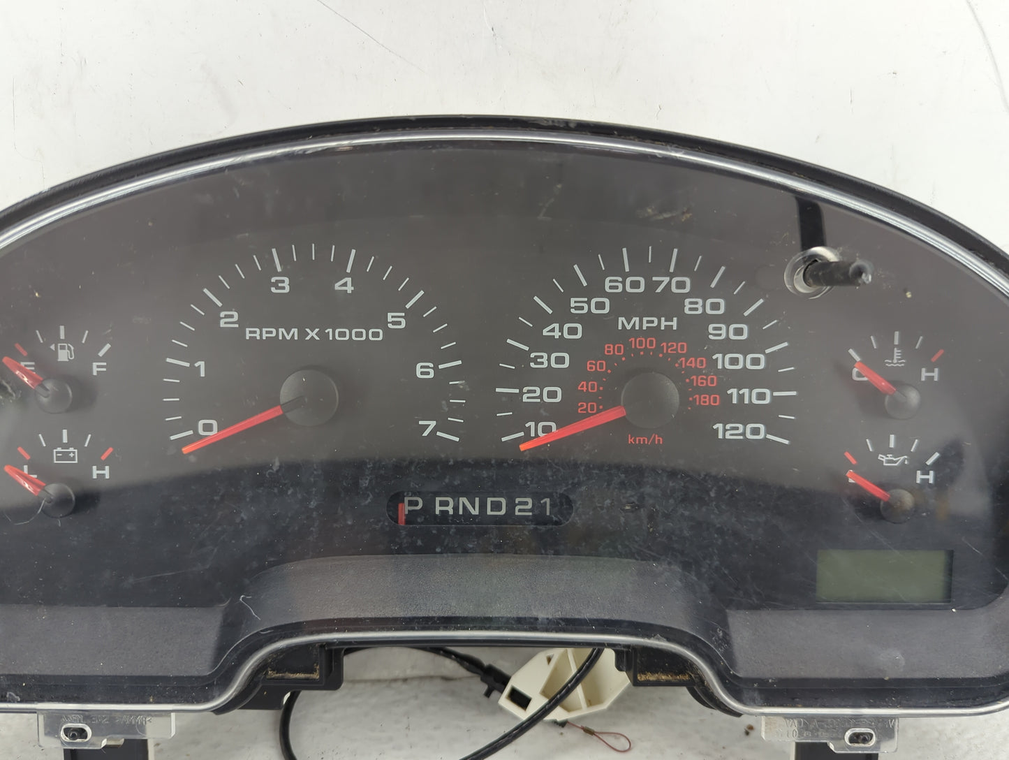 2000-2004 Ford F-150 Instrument Cluster Speedometer Gauges P/N:VP4L3F-10A855-BD Fits Fits 2000 2001 2002 2003 2004 OEM Used 