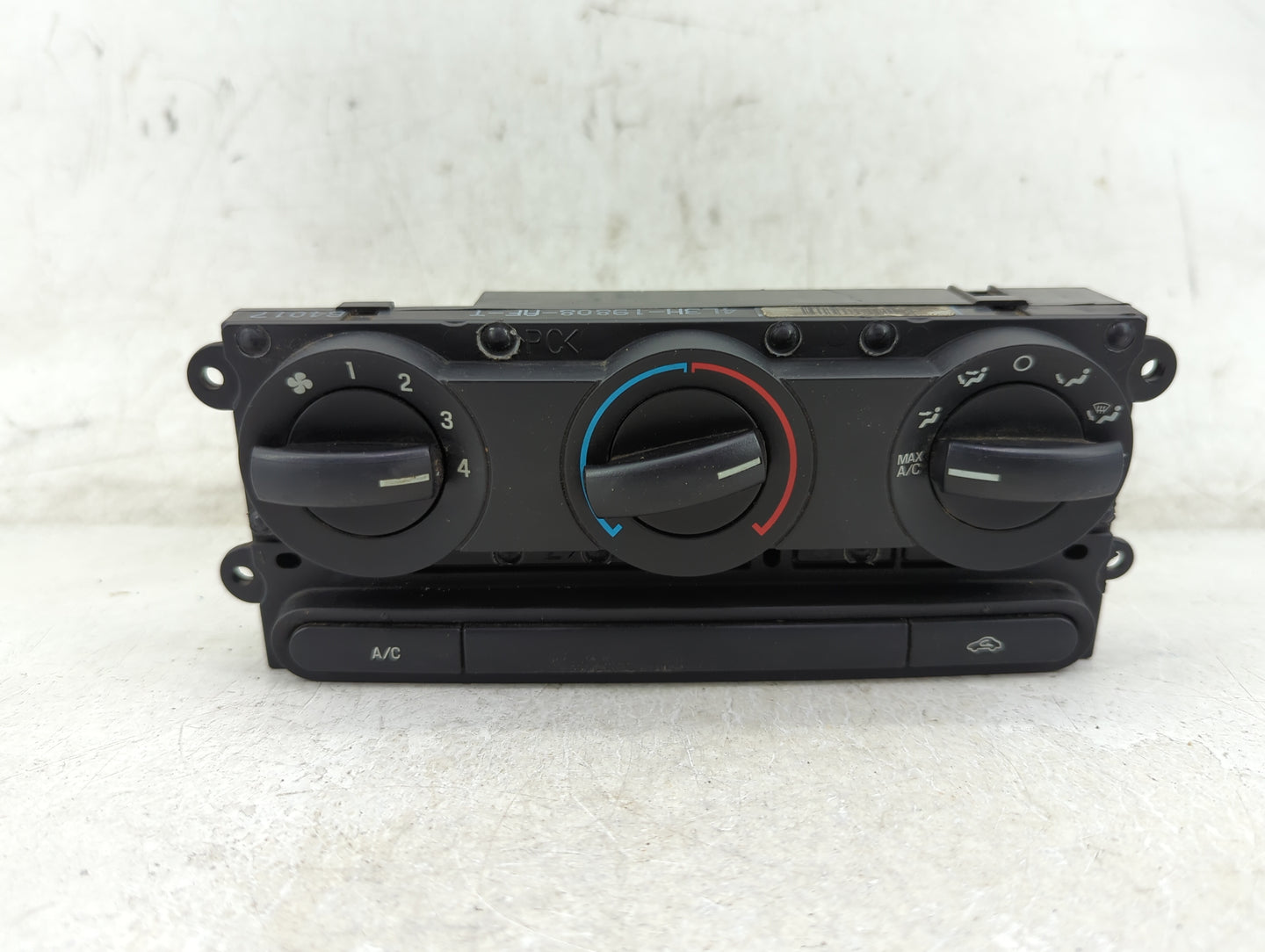 2004-2008 Ford F-150 Climate Control Module Temperature AC/Heater Replacement P/N:4L34-19980-AG 4L3H-19808-AF-T Fits OEM Use