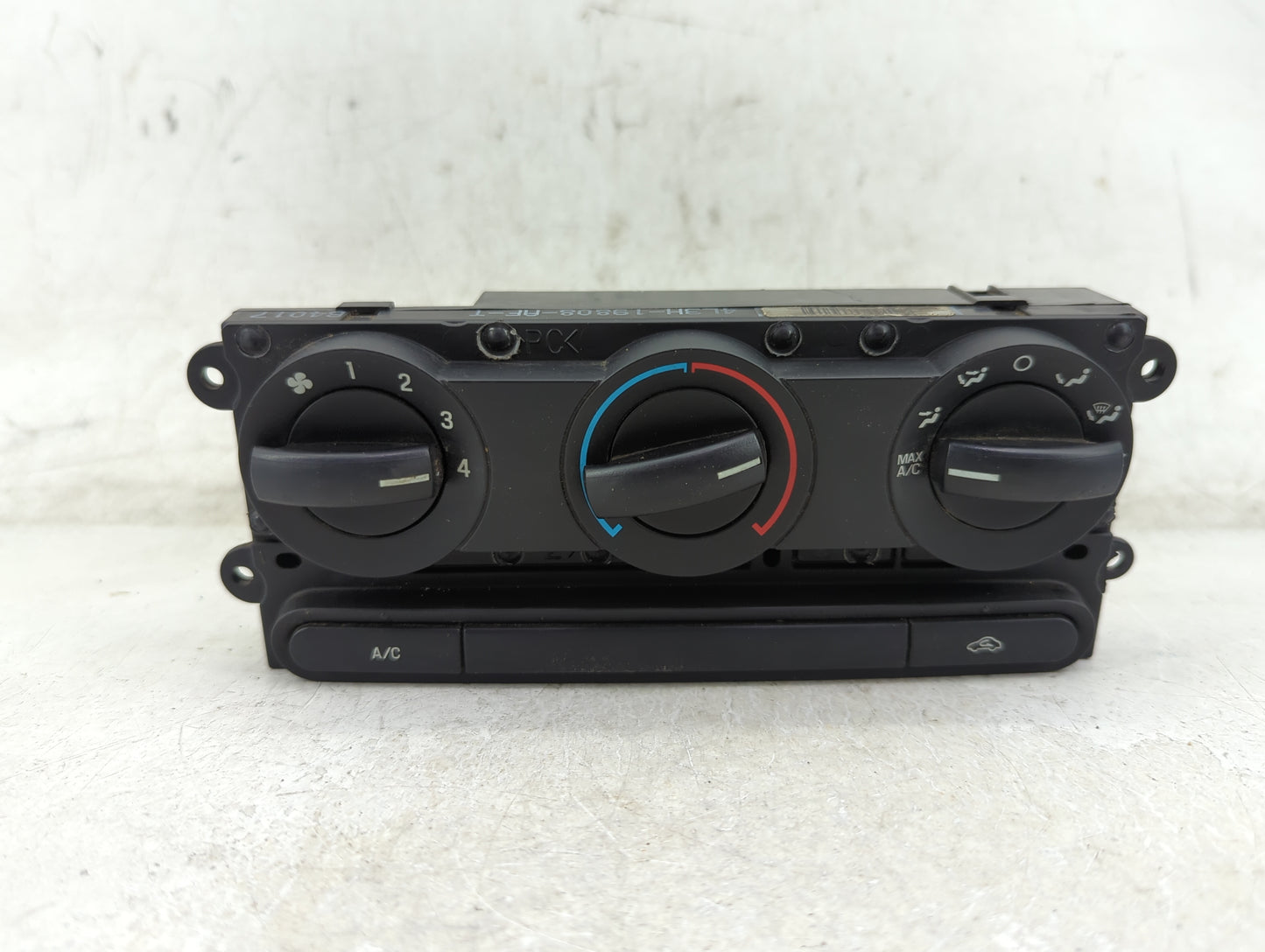 2004-2008 Ford F-150 Climate Control Module Temperature AC/Heater Replacement P/N:4L34-19980-AG 4L3H-19808-AF-T Fits OEM Use