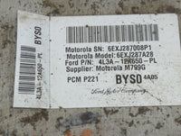 2004 Ford F-150 PCM Engine Control Computer ECU ECM PCU OEM P/N:4L3A-12A650-PL Fits OEM Used Auto Parts - Oemusedautoparts1.