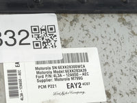 2004 Ford F-150 PCM Engine Control Computer ECU ECM PCU OEM P/N:4L3A-12A650-AEC 6EXK283A39, 6EXK28300WCA, M799G Fits OEM Use