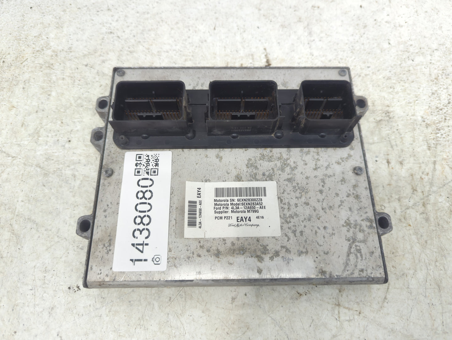 2004 Ford F-150 PCM Engine Control Computer ECU ECM PCU OEM P/N:4L3A-12A650-AEE Fits OEM Used Auto Parts - Oemusedautoparts1