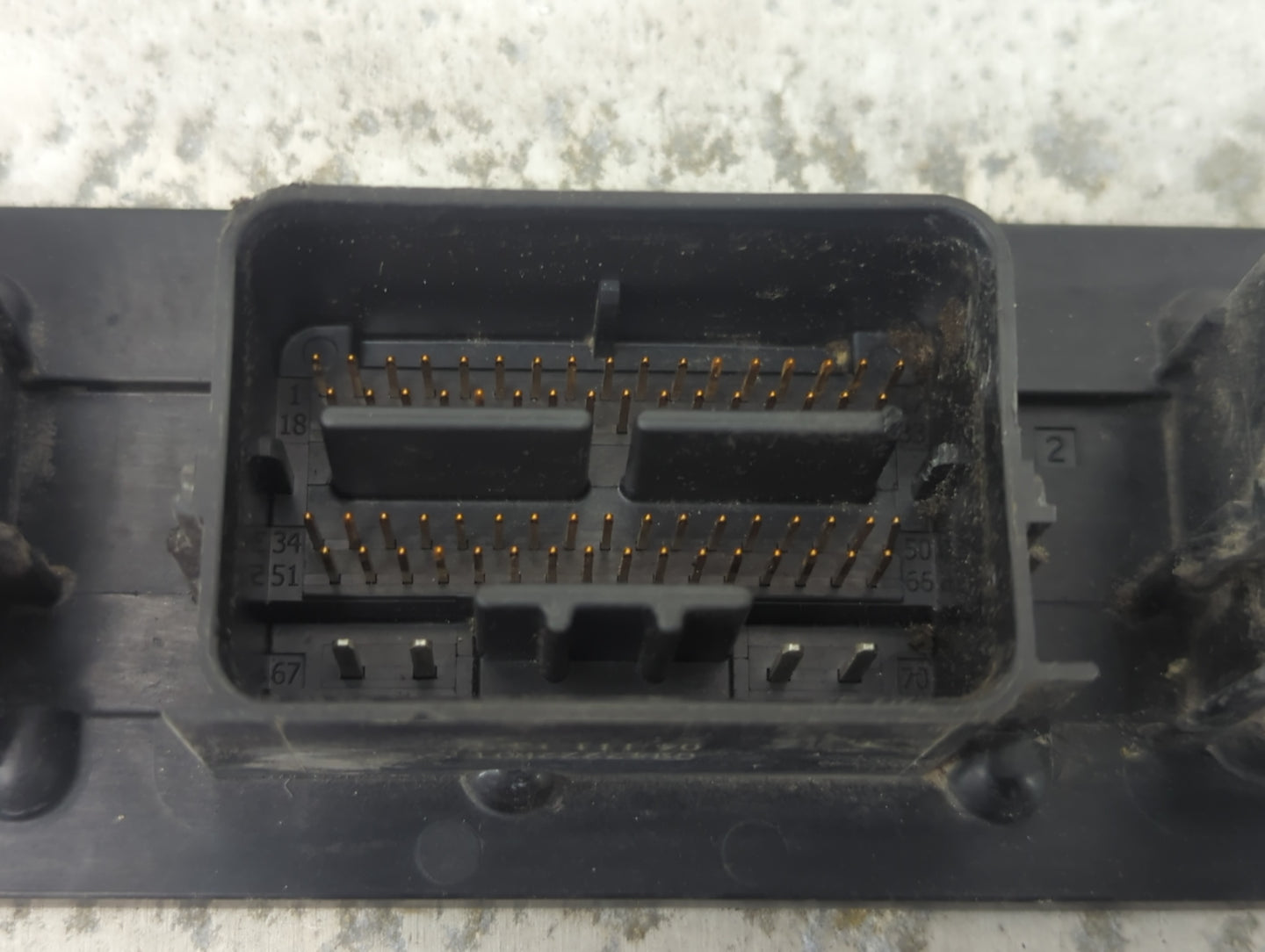 2004 Ford F-150 PCM Engine Control Computer ECU ECM PCU OEM P/N:4L3A-12A650-AEE Fits OEM Used Auto Parts - Oemusedautoparts1