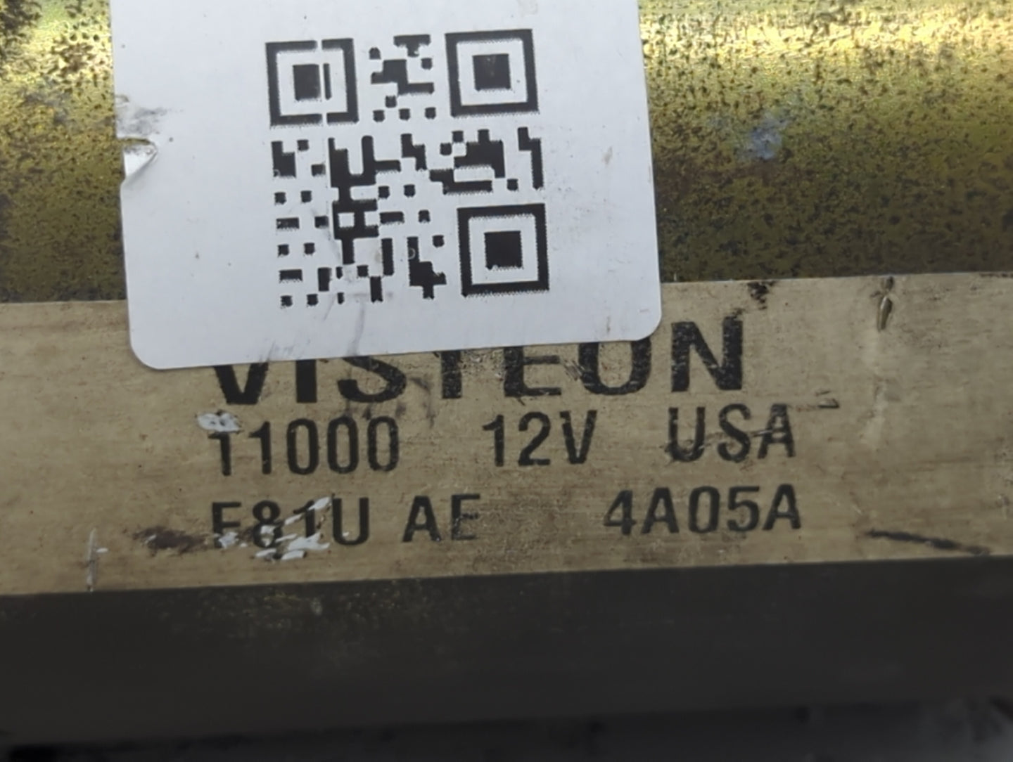 1999-2013 Ford F-150 Car Starter Motor Solenoid OEM P/N:F81U AE 4A05A 11000 12 Fits OEM Used Auto Parts - Oemusedautoparts1.