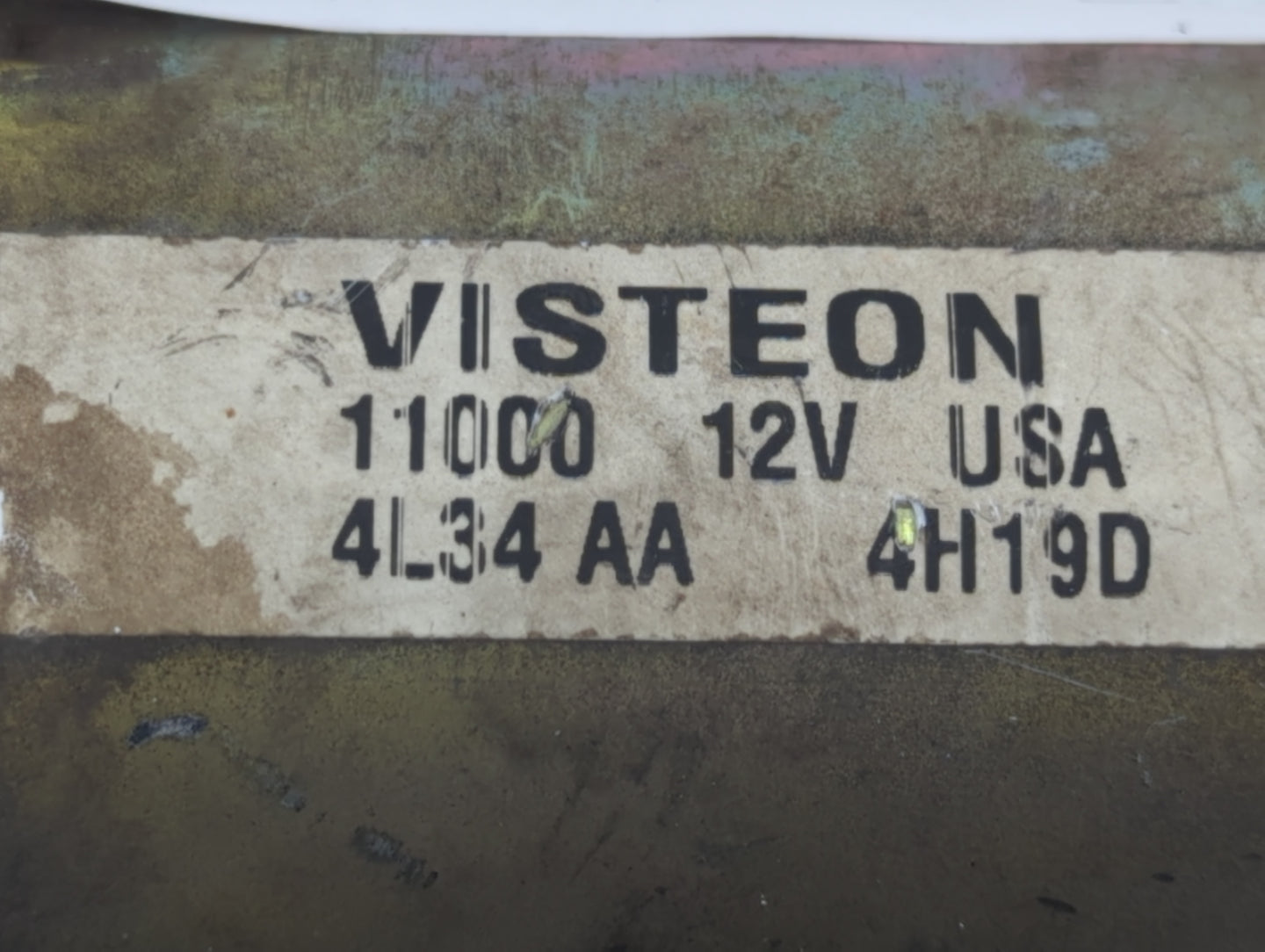 1999-2013 Ford F-150 Car Starter Motor Solenoid OEM P/N:4L34 AA 4H19D Fits OEM Used Auto Parts - Oemusedautoparts1.com