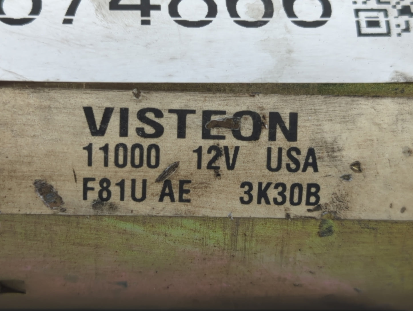 1999-2013 Ford F-150 Car Starter Motor Solenoid OEM P/N:F81U AE 3K30B Fits OEM Used Auto Parts - Oemusedautoparts1.com