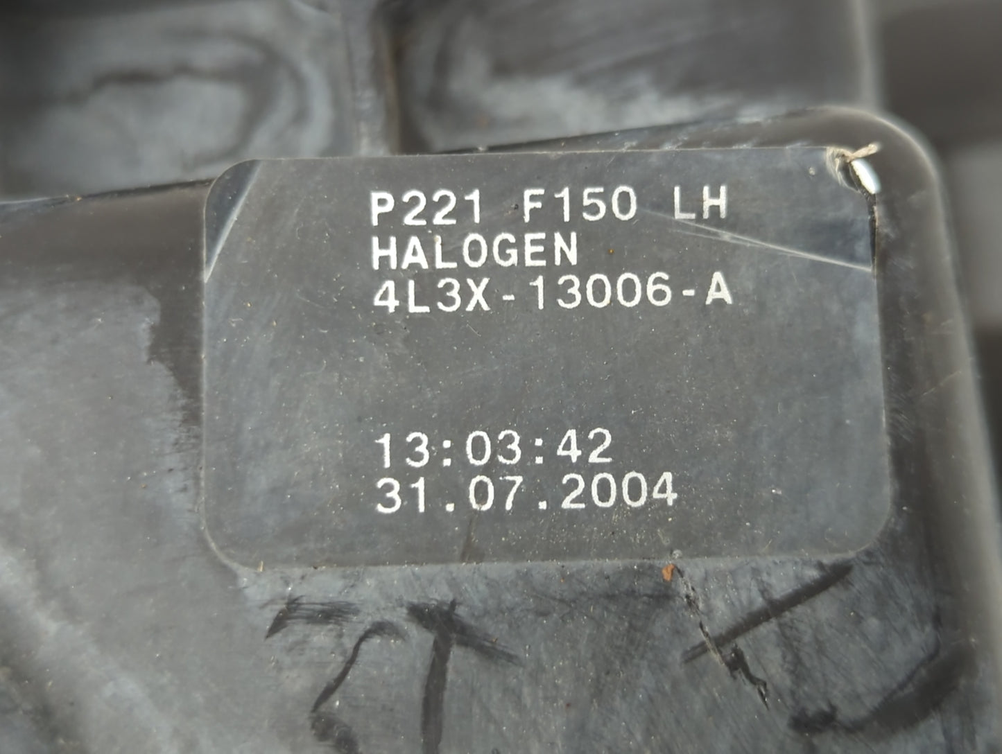 2004-2008 Ford F-150 Driver Left Oem Head Light Headlight Lamp - Oemusedautoparts1.com