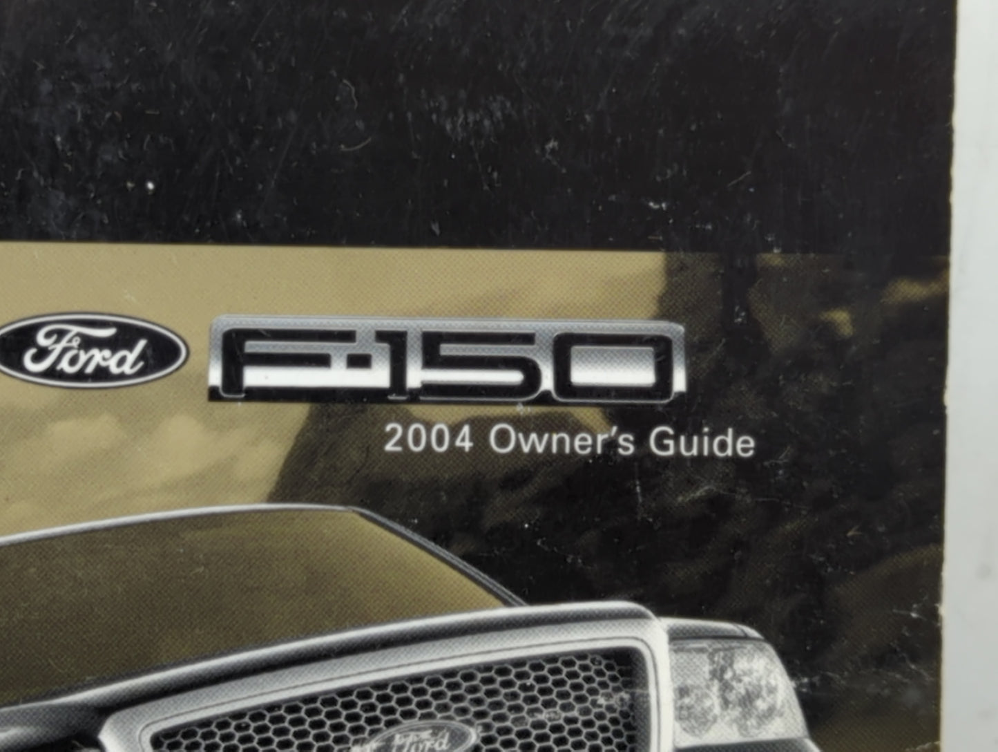 2004 Ford F-150 Owners Manual Book Guide P/N:4L3J-19A321-ED OEM Used Auto Parts - Oemusedautoparts1.com