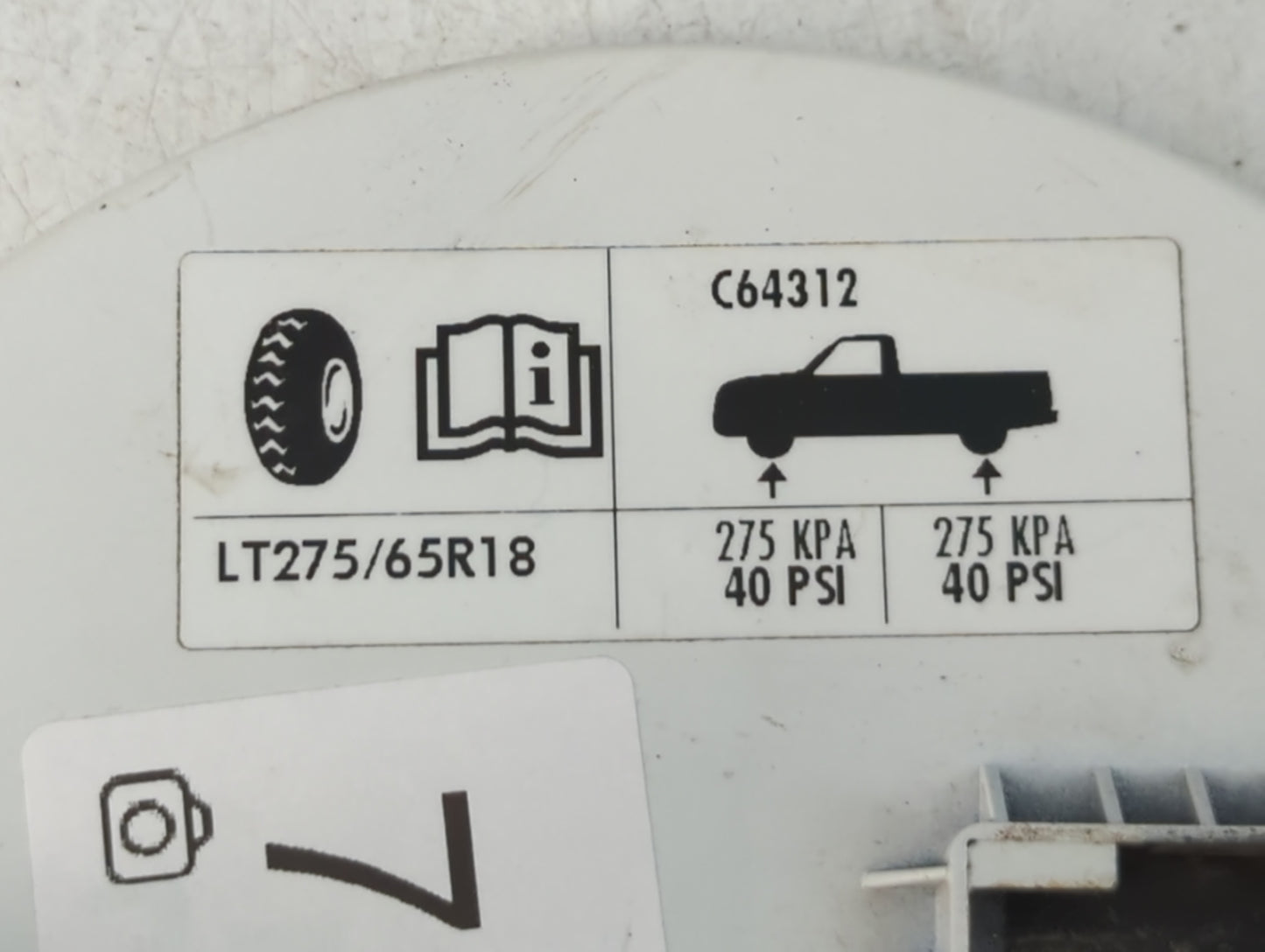 2004 Ford F-150 Fuel Tank Door Lid Gas Tank - Oemusedautoparts1.com