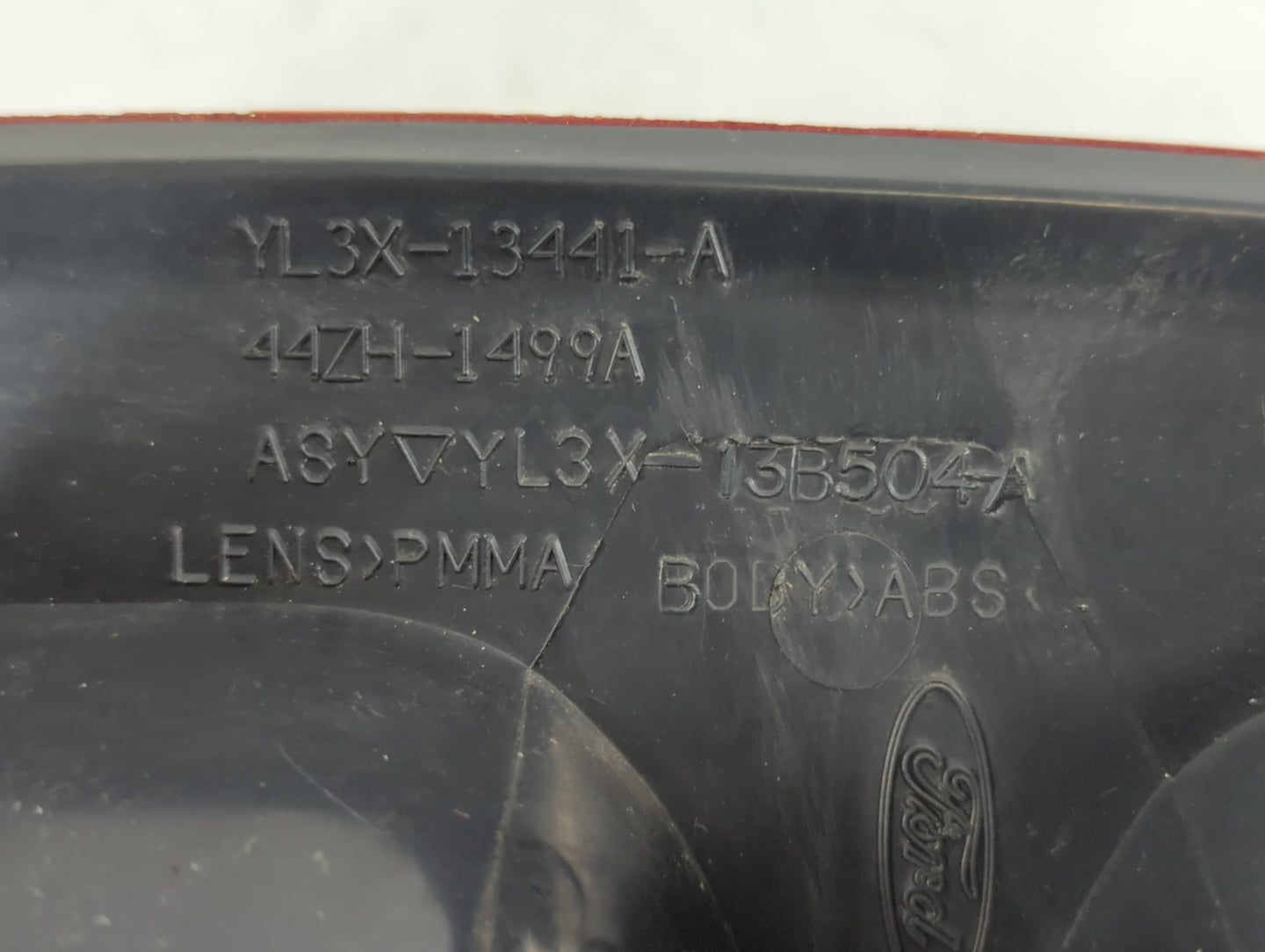 2000-2004 Ford F-150 Tail Light Assembly Driver Left OEM P/N:YL3X-13441-A Fits Fits 2000 2001 2002 2003 2004 OEM Used Auto P