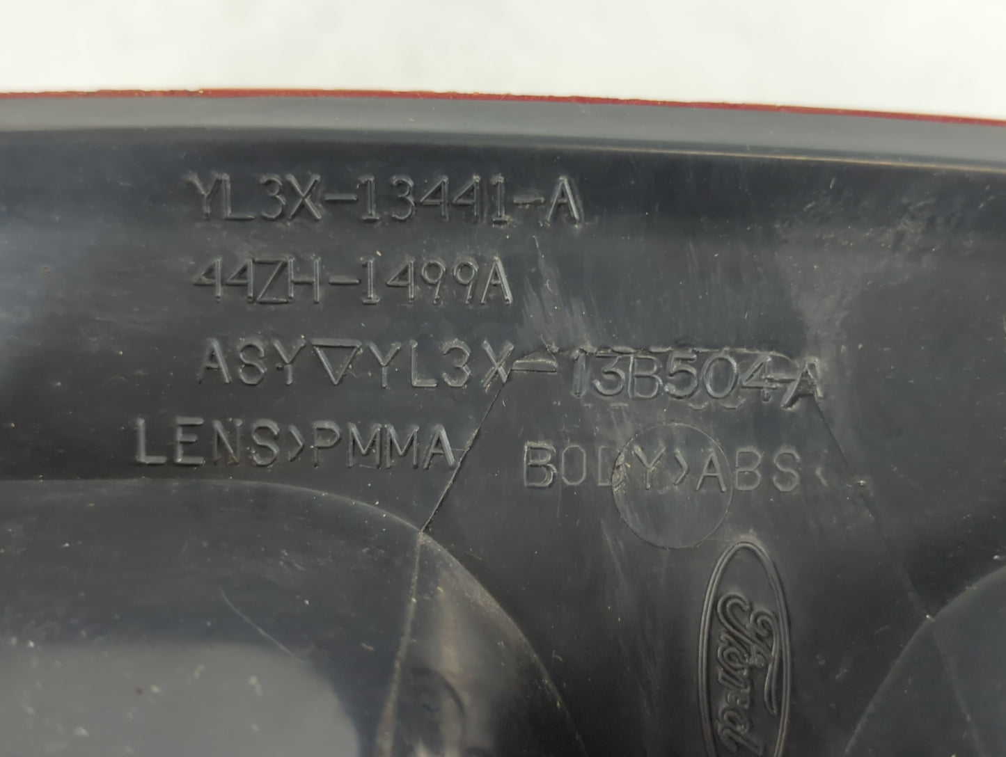 2000-2004 Ford F-150 Tail Light Assembly Driver Left OEM P/N:YL3X-13441-A Fits Fits 2000 2001 2002 2003 2004 OEM Used Auto P