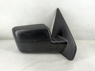 2004 Ford F-150 Passenger Right Side View Manual Door Mirror Black - Oemusedautoparts1.com