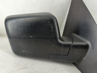 2004 Ford F-150 Passenger Right Side View Manual Door Mirror Black - Oemusedautoparts1.com