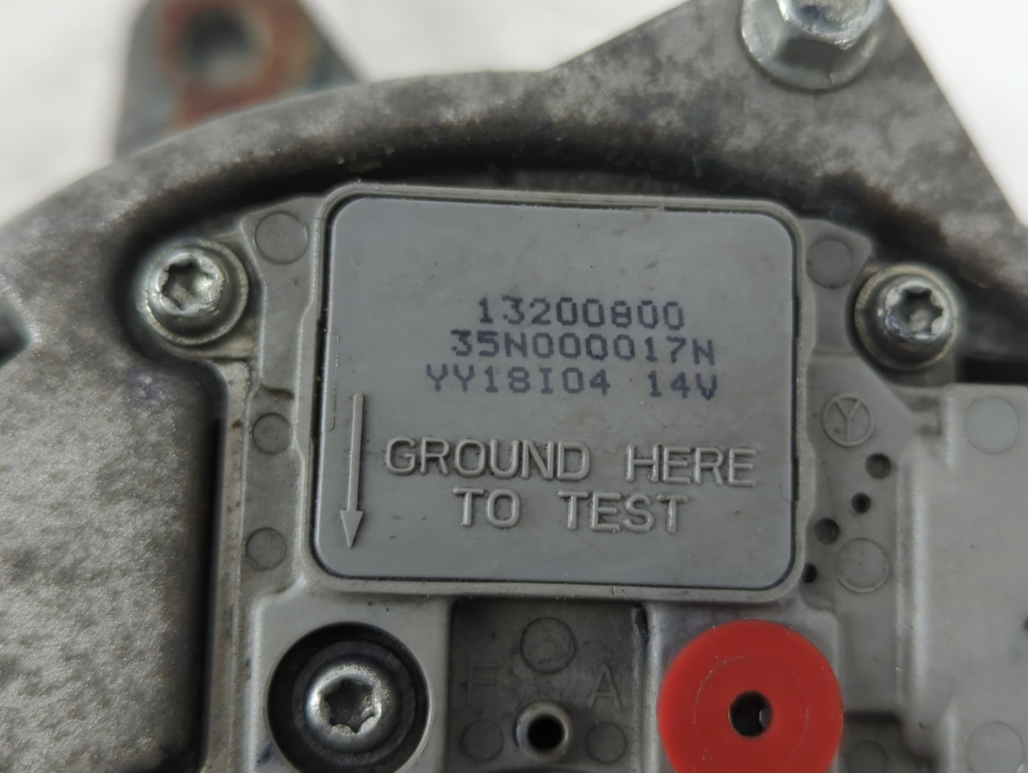2004 Ford F-450 Super Duty Alternator Replacement Generator Charging Assembly Engine OEM P/N:YY18I04 14V 13200800 Fits OEM U