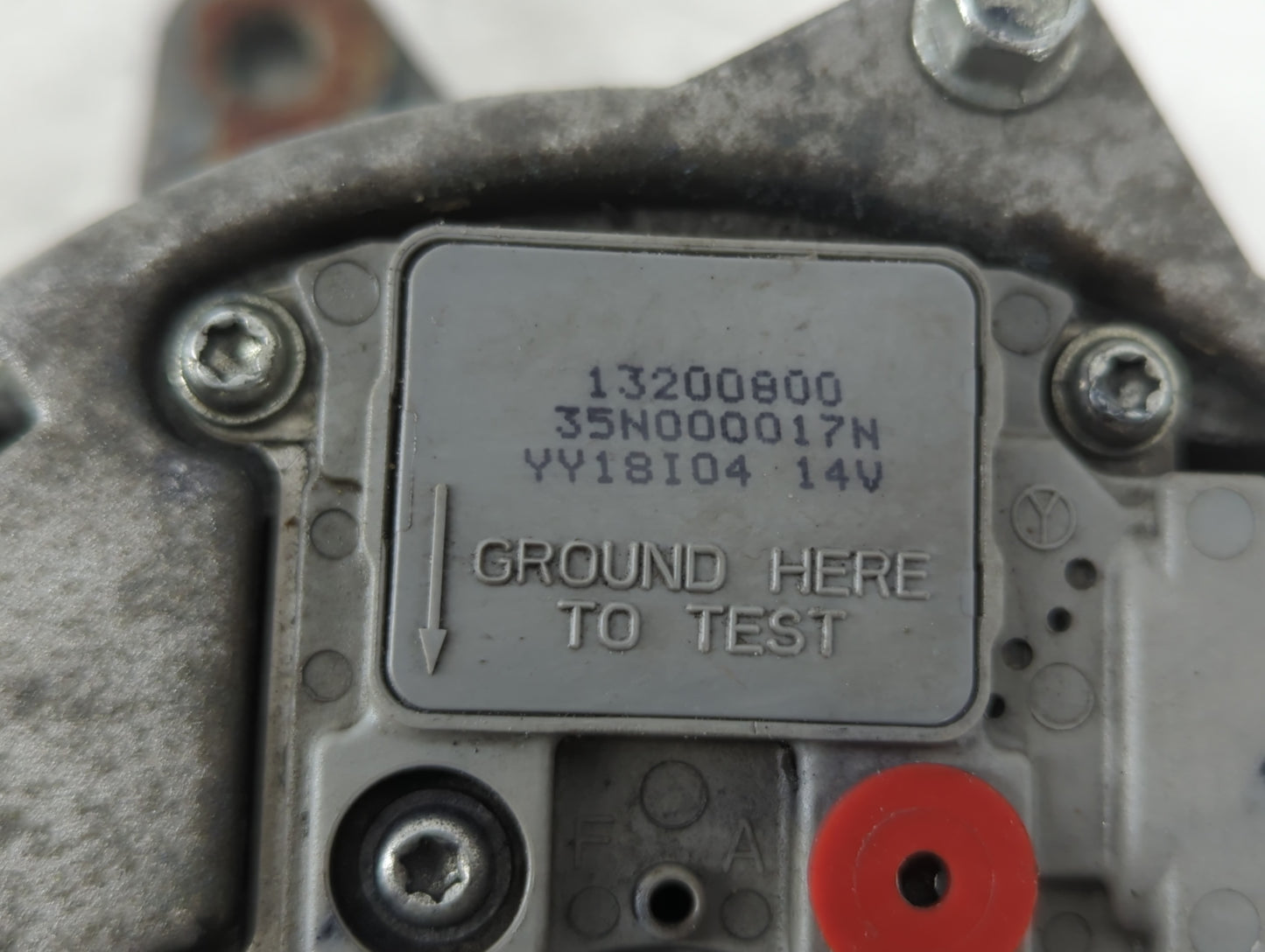 2004 Ford F-450 Super Duty Alternator Replacement Generator Charging Assembly Engine OEM P/N:YY18I04 14V 13200800 Fits OEM U