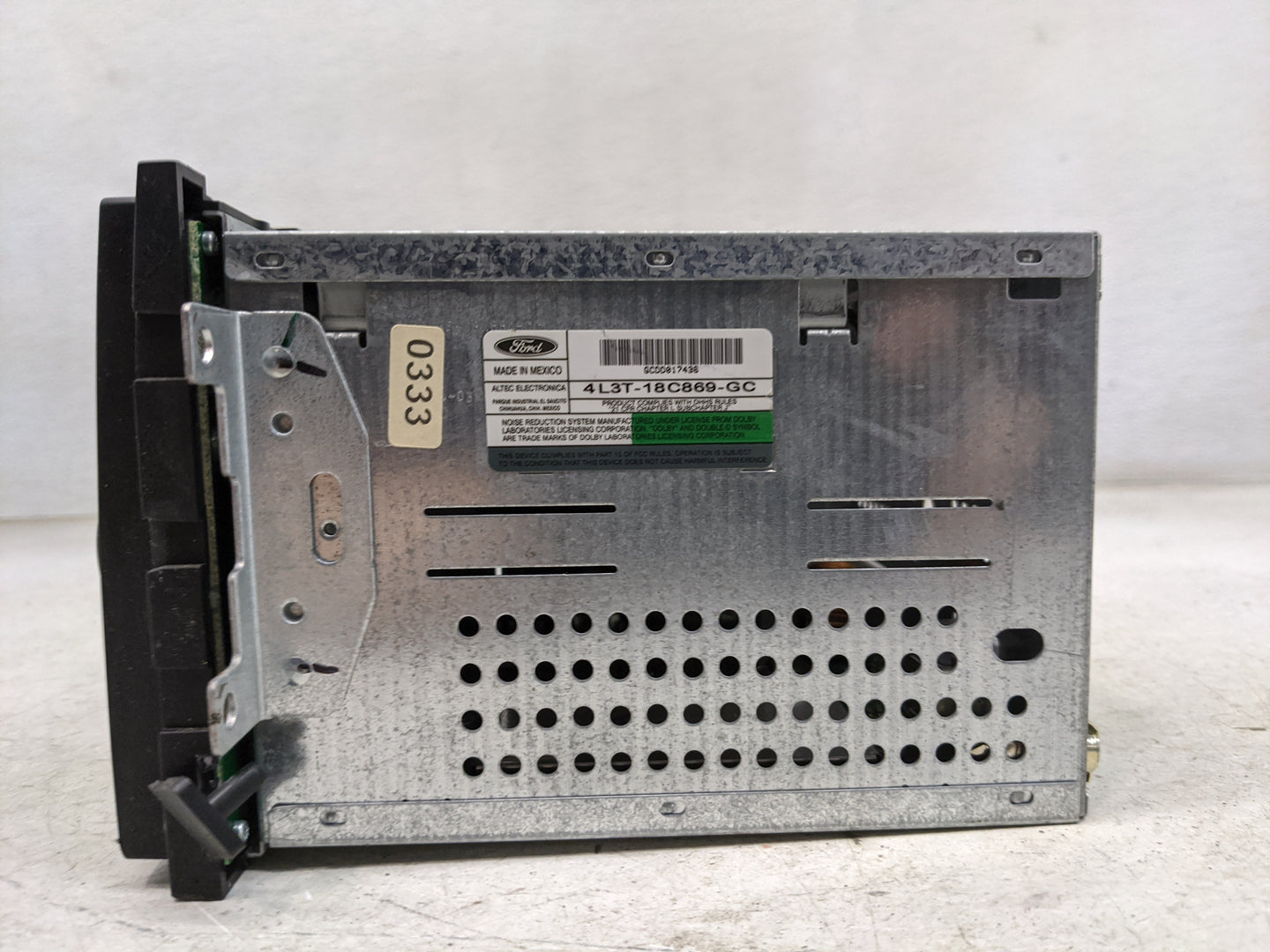 2004 Ford F150 Radio AM FM Cd Player Receiver Replacement P/N:4L3T-18C869-GC Fits OEM Used Auto Parts - Oemusedautoparts1.co