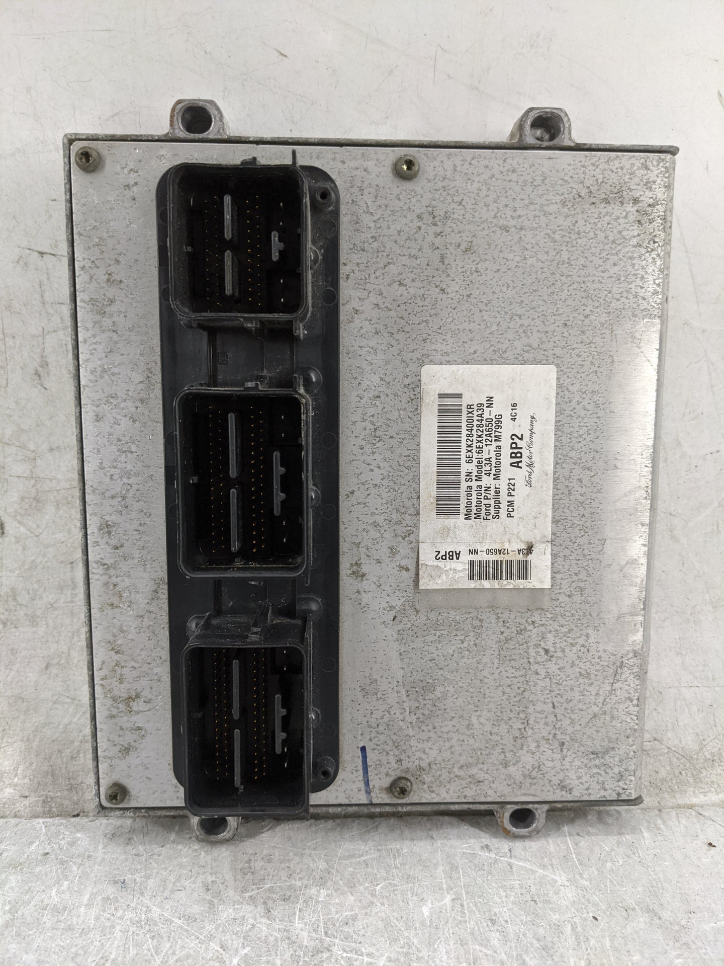 2004 Ford F150 PCM Engine Control Computer ECU ECM PCU OEM P/N:4L3A-12A650-NN 6EXK28400IXR, 6EXK284A39 Fits OEM Used Auto Pa