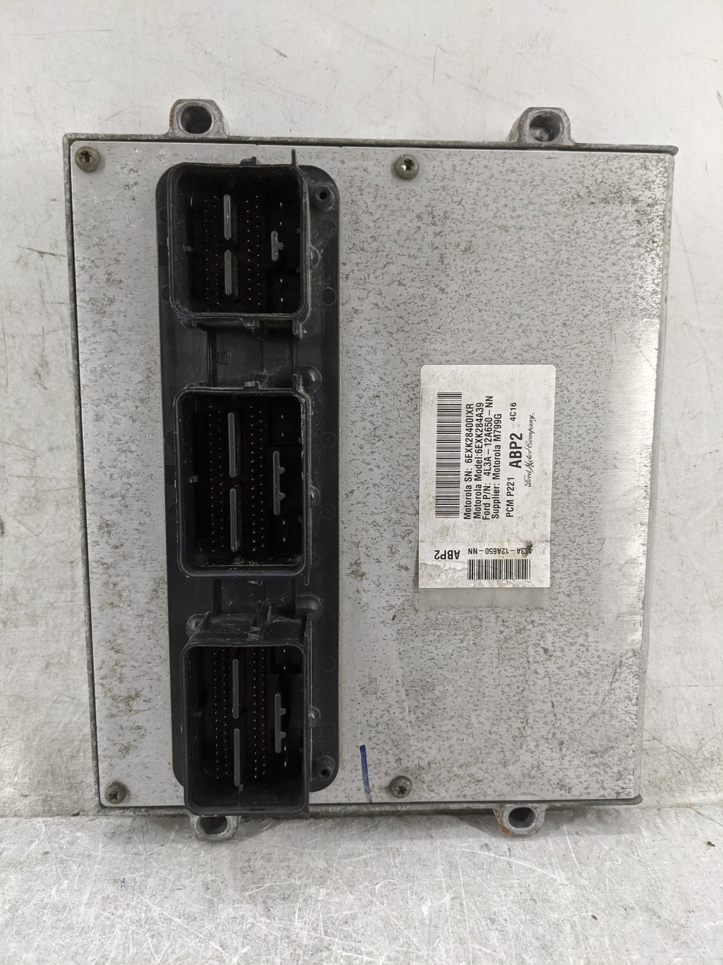 2004 Ford F150 PCM Engine Control Computer ECU ECM PCU OEM P/N:4L3A-12A650-NN 6EXK28400IXR, 6EXK284A39 Fits OEM Used Auto Pa
