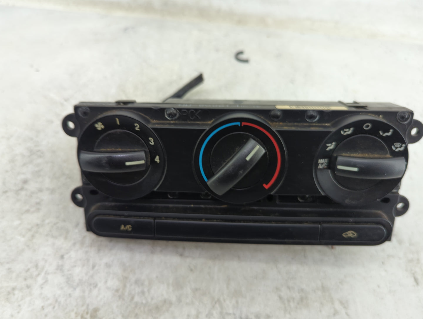 2004 Ford F150 Climate Control Module Temperature AC/Heater Replacement Fits Fits 2005 2006 2007 2008 OEM Used Auto Parts - 